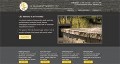 Desktop Screenshot of llmasonrysupply.com